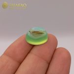 عقیق-سبز-لبخند-طبیعی-آبدار-لامپی-17x10mm