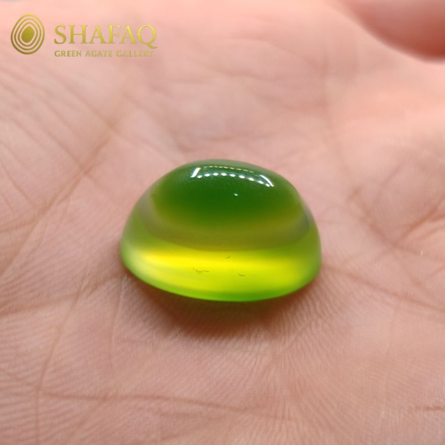 عقیق-سبز-سه-پوست-آبدار-طوقدار-17x12mm-کلکسیونی