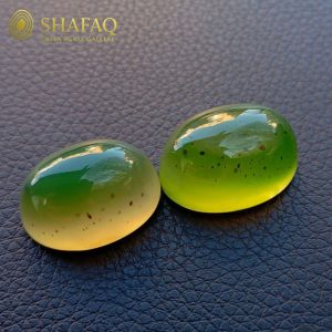 انگشتر دست‌ساز مردانه مدل رولکسی بند ساعتی با رکاب نقره و سنگ کلکسیونی درشت آبدار، سایز 64-65